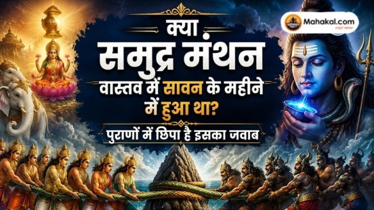 क्या वास्तव में समुद्र मंथन सावन के महीने में हुआ था? पुराणों में क्या बताया गया है?