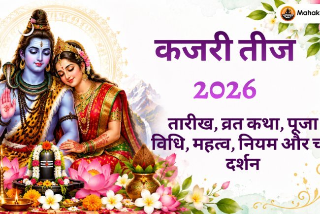 कजरी तीज 2026: तारीख, व्रत कथा, पूजा विधि, महत्व और चंद्रमा को अर्घ्य देने की परंपरा