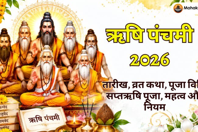 ऋषि पंचमी 2026: तारीख, व्रत कथा, पूजा विधि, सप्तऋषि पूजा और महत्व