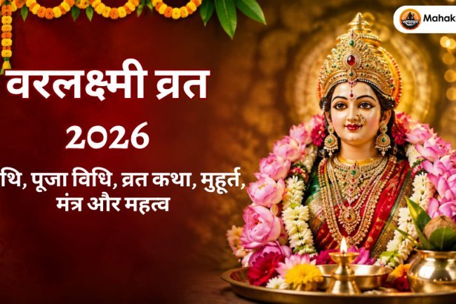 वरलक्ष्मी व्रत 2026: तिथि, पूजा विधि, व्रत कथा, मुहूर्त, मंत्र और महत्व