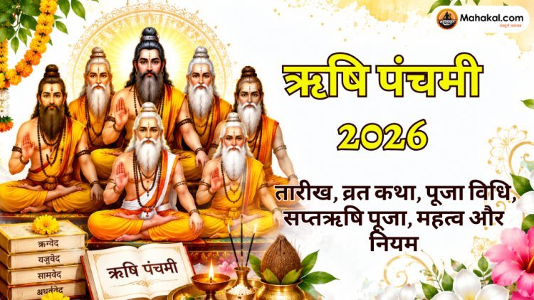 ऋषि पंचमी 2026: तारीख, व्रत कथा, पूजा विधि, सप्तऋषि पूजा और महत्व