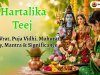 Hartalika Teej 2026: Date, Vrat, Puja Vidhi, Muhurat, Story, Mantra & Significance
