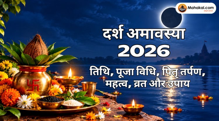दर्श अमावस्या 2026: तिथि, पूजा विधि, पितृ तर्पण, महत्व, व्रत और उपाय