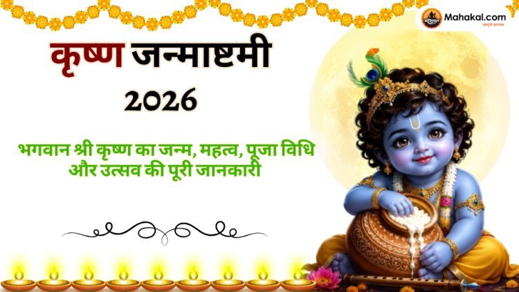 कृष्ण जन्माष्टमी 2026: तारीख, पूजा विधि, जन्म कथा, महत्व और उत्सव की पूरी जानकारी