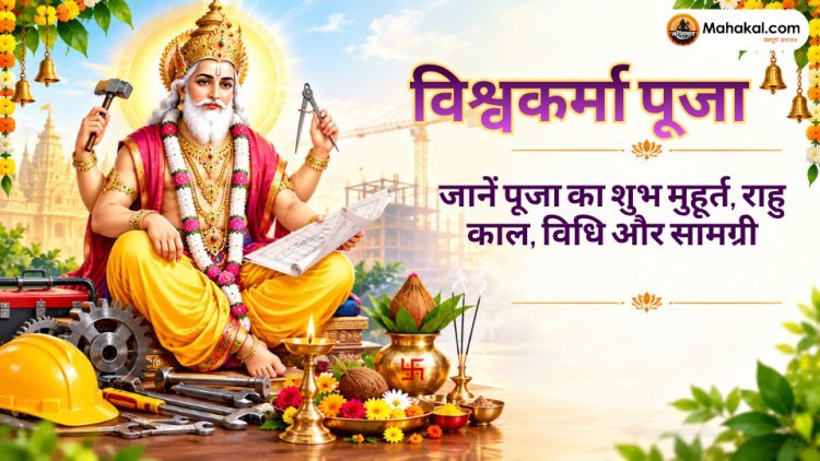 विश्वकर्मा पूजा आज 2026: जानें पूजा का शुभ मुहूर्त और राहु काल का समय