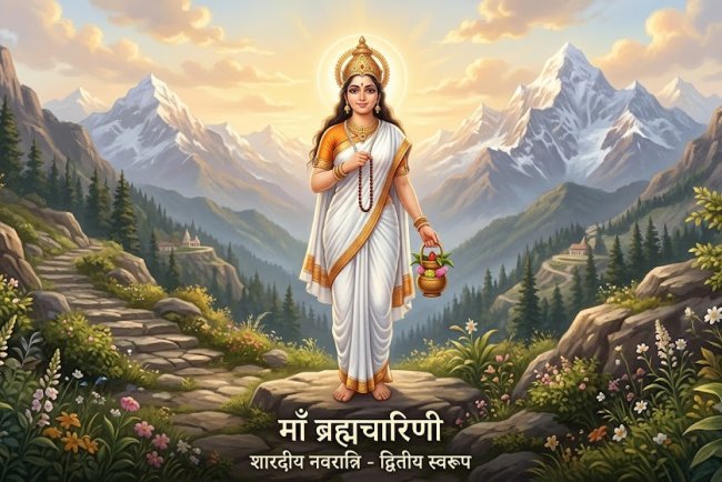 माँ ब्रह्मचारिणी की पूजा से क्या मिलता है? जानिए नवरात्रि के दूसरे दिन पूजा करने का महत्व और लाभ