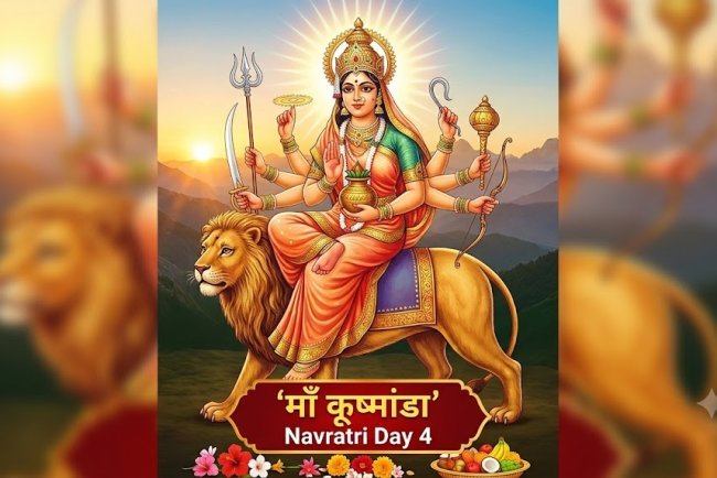 माँ कूष्मांडा को ब्रह्मांड की रचयिता क्यों कहा जाता है? जानिए उनकी दिव्य मुस्कान और छिपी धार्मिक मान्यता
