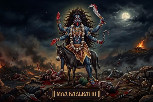 Why Is Maa Kalratri’s Form So Fierce? Know the Special Significance of the Seventh Day of Navratri