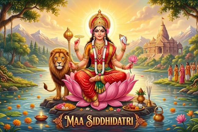 What Siddhis Are Associated with Maa Siddhidatri Puja? Know the Spiritual Significance of the Last Day of Navratri