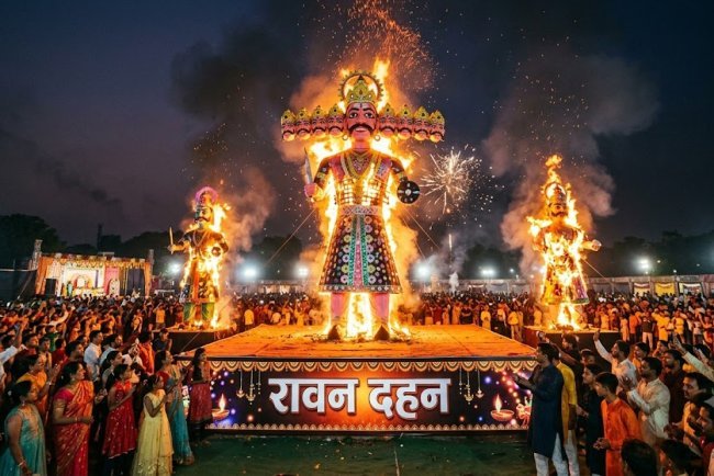 दशहरा क्यों मनाते हैं? जानिए रावण दहन, भगवान श्रीराम की विजय और विजयादशमी का धार्मिक महत्व
