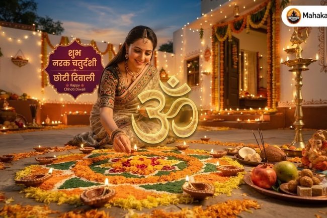 नरक चतुर्दशी छोटी दिवाली क्यों मनाई जाती है? जानिए नरकासुर वध, पूजा, दीपदान और धार्मिक महत्व
