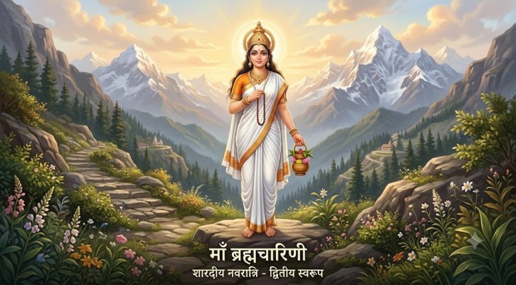 माँ ब्रह्मचारिणी की पूजा से क्या मिलता है? जानिए नवरात्रि के दूसरे दिन पूजा करने का महत्व और लाभ