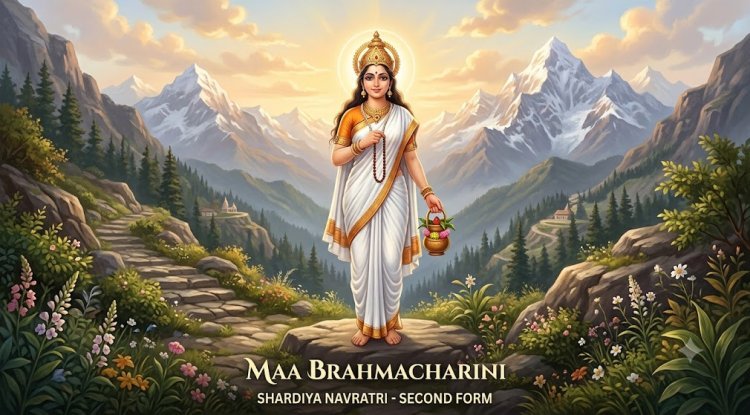 What Do You Gain by Worshipping Maa Brahmacharini on the Second Day of Navratri? Know the Significance, Benefits and Puja Vidhi