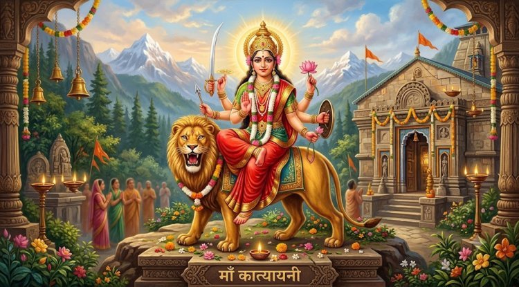 माँ कात्यायनी की पूजा नवरात्रि के छठे दिन ही क्यों की जाती है? जानिए पौराणिक कथा, पूजा विधि और धार्मिक महत्व
