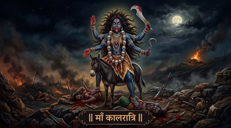 मां कालरात्रि का स्वरूप इतना उग्र क्यों है? जानिए नवरात्रि के सातवें दिन की खास मान्यता और पूजा का महत्व