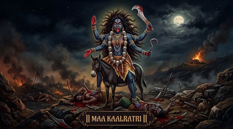 Why Is Maa Kalratri’s Form So Fierce? Know the Special Significance of the Seventh Day of Navratri