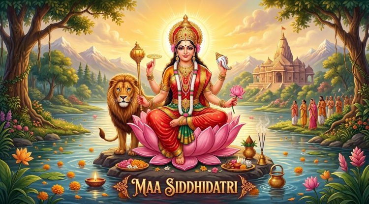 What Siddhis Are Associated with Maa Siddhidatri Puja? Know the Spiritual Significance of the Last Day of Navratri
