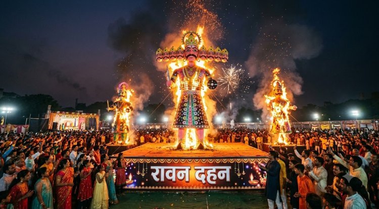 दशहरा क्यों मनाते हैं? जानिए रावण दहन, भगवान श्रीराम की विजय और विजयादशमी का धार्मिक महत्व