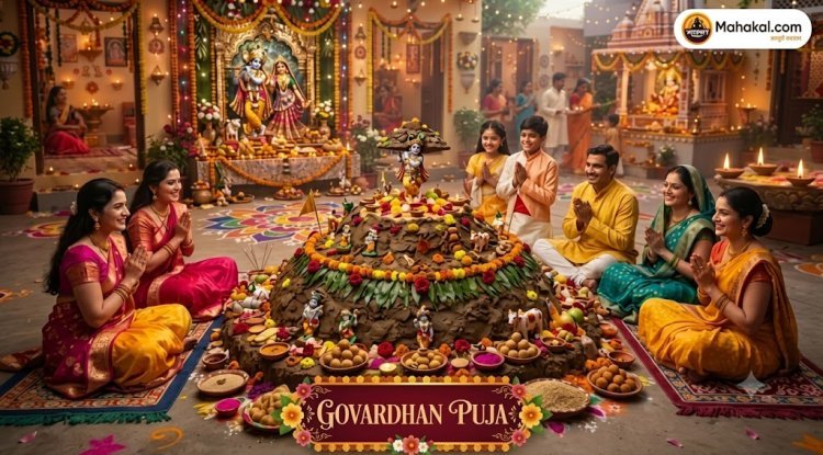Why Is Govardhan Puja Celebrated? Know the Story of Lord Krishna, Govardhan Hill and the Significance of Annakut