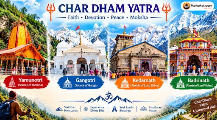 Complete Guide to the Char Dham Yatra: Where Are the Four Dhams Located, the Best Time to Visit, and Darshan Procedures