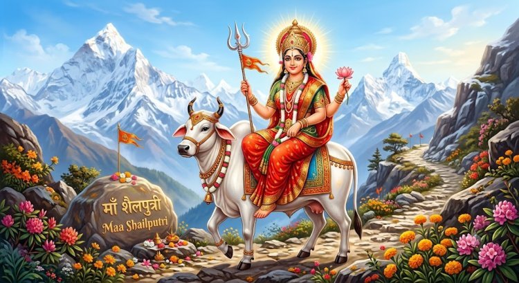 नवरात्रि के पहले दिन माँ शैलपुत्री की पूजा क्यों की जाती है? जानिए इस दिन का खास महत्व