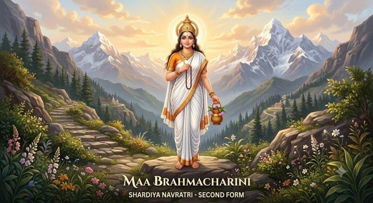 What Do You Gain by Worshipping Maa Brahmacharini on the Second Day of Navratri? Know the Significance, Benefits and Puja Vidhi