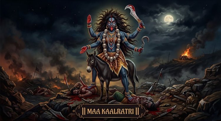 Why Is Maa Kalratri’s Form So Fierce? Know the Special Significance of the Seventh Day of Navratri