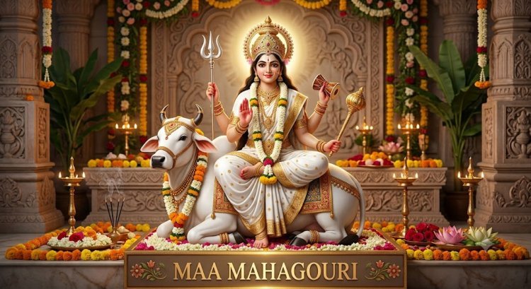 Why Is Maa Mahagauri Called the Symbol of Peace and Purity? Know the Significance of Navratri Ashtami and Her Worship