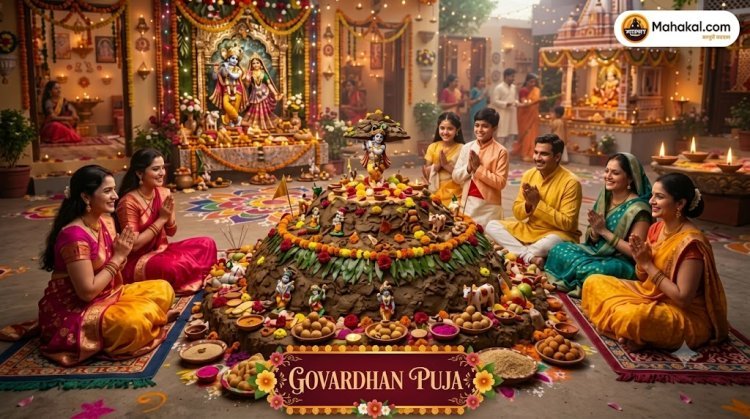 Why Is Govardhan Puja Celebrated? Know the Story of Lord Krishna, Govardhan Hill and the Significance of Annakut
