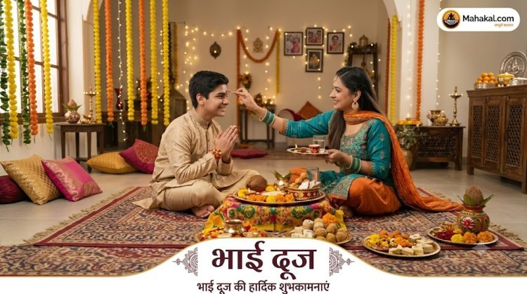 भाई दूज क्यों मनाई जाती है? जानिए भाई-बहन के पवित्र रिश्ते, तिलक की परंपरा और धार्मिक महत्व