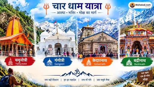 चार धाम यात्रा की पूरी जानकारी: चारों धाम कहाँ हैं, जाने का सही समय और दर्शन की प्रक्रिया जानिए!