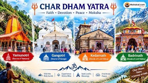 Complete Guide to the Char Dham Yatra: Where Are the Four Dhams Located, the Best Time to Visit, and Darshan Procedures